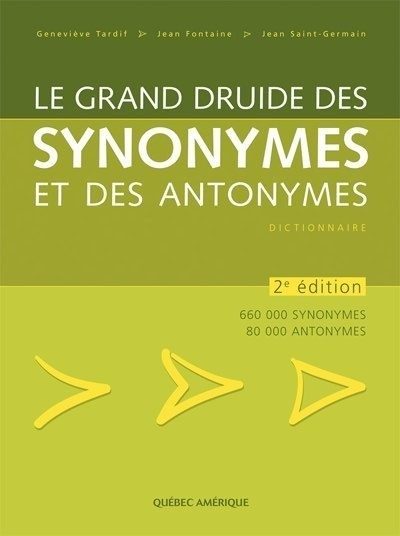 Le petit druide des synonymes et des antonymes - Click to enlarge picture.