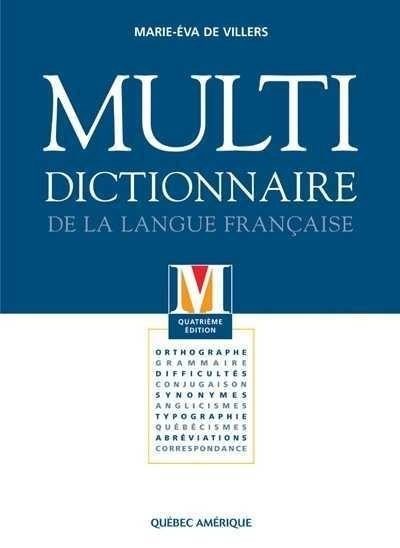 Multi-dictionnaire de la langue française - Click to enlarge picture.