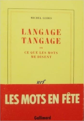 Langage Tangage - Click to enlarge picture.