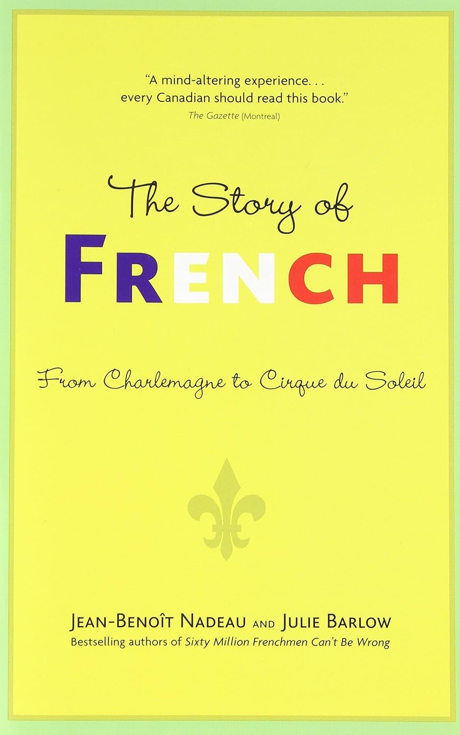 The story of french - Click to enlarge picture.