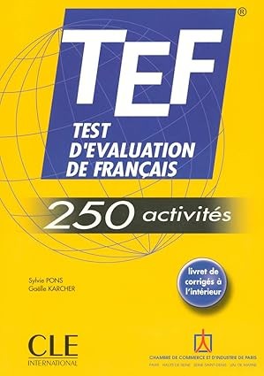 TEF - Test d'évaluation de français - Click to enlarge picture.
