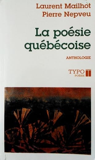 La poésie québécoise - Click to enlarge picture.