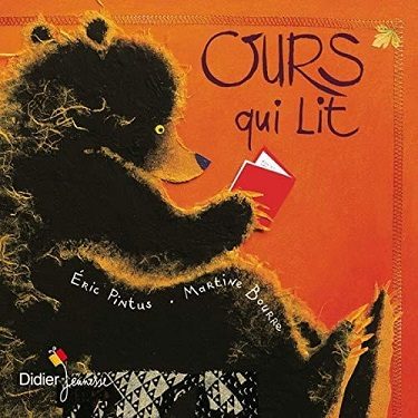 Ours qui lit - Click to enlarge picture.