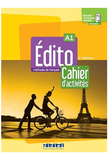 Edito 1 - Cahier d'exercises (Workbook)